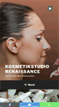 Mobile Screenshot of kosmetikstudio-renaissance.de