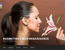 Tablet Screenshot of kosmetikstudio-renaissance.de